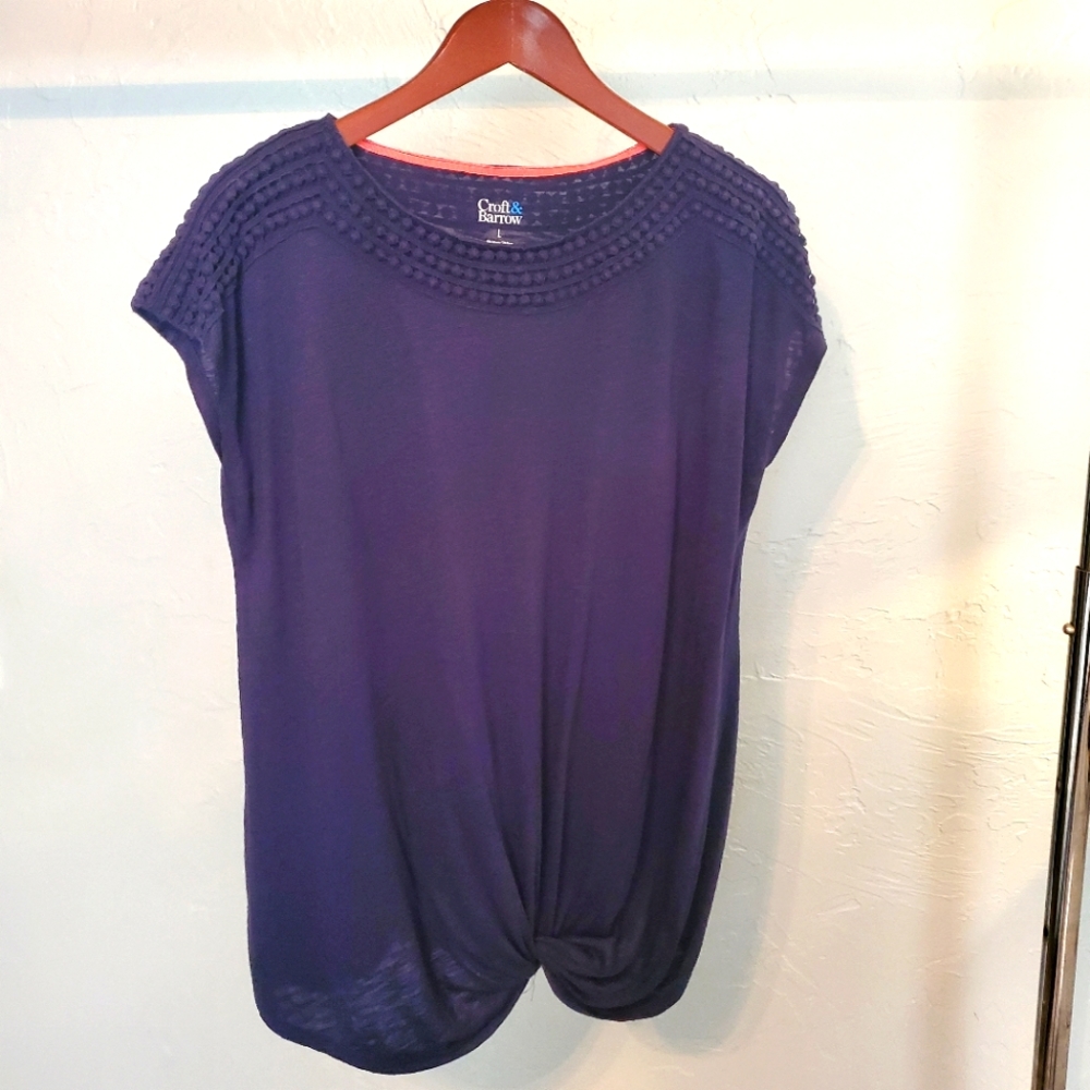 Womens Twist Knot Top